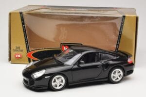 Porsche 911 996 Turbo Μαύρο Bburago 1:18 3367 Μέταλλο - εικόνα 8 από 8