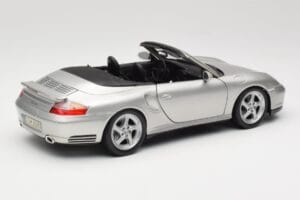 Porsche 911 996 Turbo Καμπριολέ Ασημί Maisto 1:18 31660 Μέταλλο - εικόνα 3 από 8