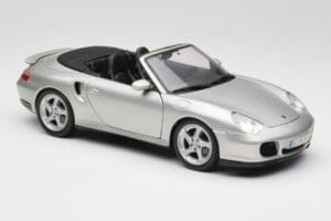 Porsche 911 996 Turbo Καμπριολέ Ασημί Maisto 1:18 31660 Μέταλλο - εικόνα 6 από 8