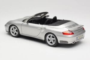 Porsche 911 996 Turbo Καμπριολέ Ασημί Maisto 1:18 31660 Μέταλλο - εικόνα 7 από 8