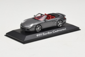 Porsche 911 997 Turbo Cabriolet Grey Metallic Minichamps 1:43 WAP02015216 Μέταλλο - εικόνα 2 από 5