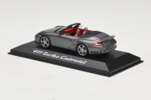 Porsche 911 997 Turbo Cabriolet Grey Metallic Minichamps 1:43 WAP02015216 Μέταλλο - εικόνα 3 από 5