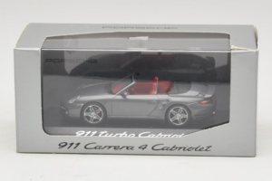 Porsche 911 997 Turbo Cabriolet Grey Metallic Minichamps 1:43 WAP02015216 Μέταλλο - εικόνα 5 από 5