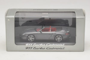Porsche 911 997 Turbo Cabriolet Grey Metallic Minichamps 1:43 WAP02015218 Μέταλλο - εικόνα 4 από 4