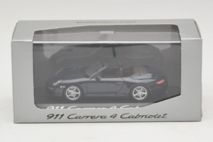 Porsche 911 997 Carrera 4 Καμπριολέ Σκούρο Μπλε Minichamps 1:43 WAP02015216-P1 Μέταλλο - εικόνα 4 από 4