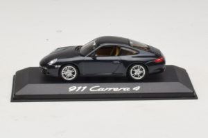Porsche 911 997 Carrera 4 Dark Blue Metallic Minichamps 1:43 WAP02001518 Μέταλλο