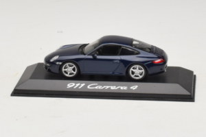 Porsche 911 997 Carrera 4 Dark Blue Metallic Minichamps 1:43 WAP02010016 Μέταλλο