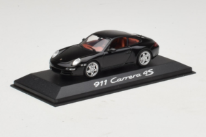 Porsche 911 997 Carrera 4S Μαύρο Minichamps 1:43 WAP02010116 Μέταλλο - εικόνα 2 από 4