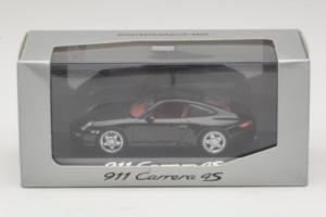 Porsche 911 997 Carrera 4S Μαύρο Minichamps 1:43 WAP02010116 Μέταλλο - εικόνα 4 από 4