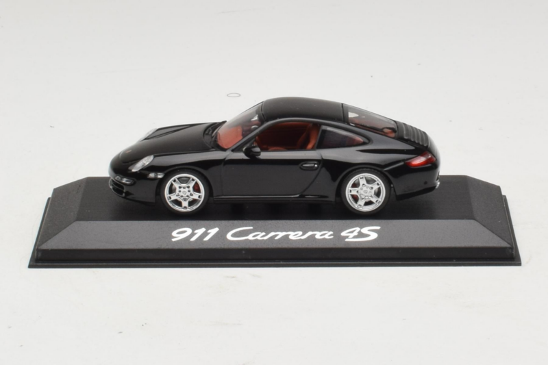Porsche 911 997 Carrera 4S Μαύρο Minichamps 1:43 Porsche 911 997 Carrera 4S Μαύρο Minichamps 1:43 WAP02010116 Μέταλλο