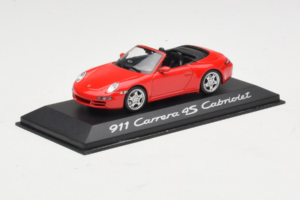 Porsche 911 997 Carrera 4S Καμπριολέ Κόκκινο Minichamps 1:43 WAP02015316 Μέταλλο - εικόνα 2 από 5