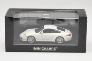 Porsche 911 997 Carrera 4S Carrara Λευκό Minichamps 1:43 403066431 Μέταλλο - εικόνα 4 από 4