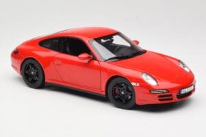 Porsche 911 997 Carrera 4S Κόκκινο Norev 1:18 187510 Μέταλλο - εικόνα 6 από 8