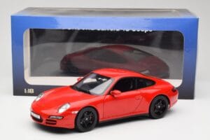 Porsche 911 997 Carrera 4S Κόκκινο Norev 1:18 187510 Μέταλλο - εικόνα 8 από 8