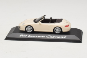 Porsche 911 997 Carrera Καμπριολέ Λευκό Minichamps 1:43 WAP02001118 Μέταλλο