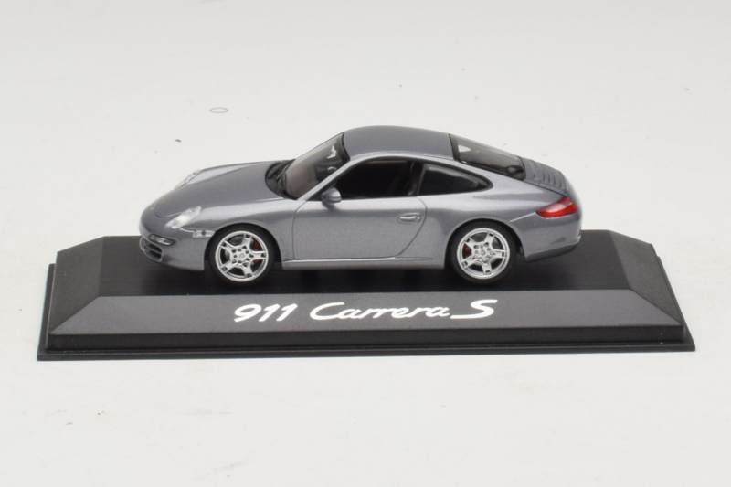 Porsche 911 997 Carrera S Grey Metallic Minichamps 1:43 WAP02011615-P1 Μέταλλο