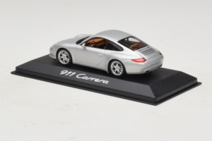 Porsche 911 997 Carrera Silver Metallic Minichamps 1:43 WAP02001218 Μέταλλο - εικόνα 3 από 5