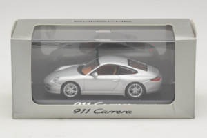 Porsche 911 997 Carrera Silver Metallic Minichamps 1:43 WAP02001218 Μέταλλο - εικόνα 5 από 5