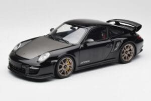Porsche 911 997 GT2 RS Μαύρο & Ασημί Ζάντες Minichamps 1:18 100069401 Μέταλλο