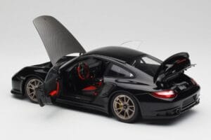 Porsche 911 997 GT2 RS Μαύρο & Ασημί Ζάντες Minichamps 1:18 100069401 Μέταλλο - εικόνα 5 από 8