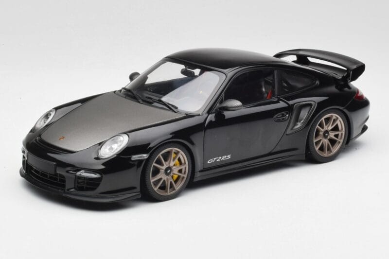 Porsche 911 997 GT2 RS Μαύρο & Ασημί Ζάντες Minichamps 1:18 100069401 Μέταλλο