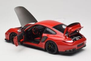 Porsche 911 997 GT2 RS Κόκκινο Με Μαύρες Ζάντες Minichamps 1:18 100069407 Μέταλλο - εικόνα 5 από 8