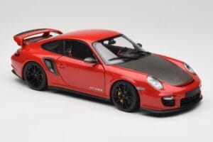 Porsche 911 997 GT2 RS Κόκκινο Με Μαύρες Ζάντες Minichamps 1:18 100069407 Μέταλλο - εικόνα 6 από 8