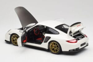 Porsche 911 997 GT2 RS Λευκό & Χρυσό Ζάντες Minichamps 1:18 100069406 Μέταλλο - εικόνα 5 από 8