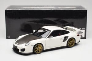 Porsche 911 997 GT2 RS Λευκό & Χρυσό Ζάντες Minichamps 1:18 100069406 Μέταλλο - εικόνα 8 από 8