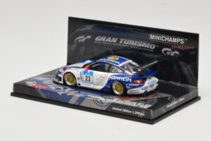 Porsche 911 997 GT3 #23 24 Hours Nurburgring 2008 Minichamps 1:43 437086823 Μέταλλο - εικόνα 3 από 4