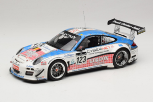 Porsche 911 997 GT3 R #123 Muhlner Motorsport E. Fumal / E. Thiry 24 Hours of Spa 2011 Minichamps 1:18 151118923 Μέταλλο