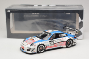 Porsche 911 997 GT3 R #123 Muhlner Motorsport E. Fumal / E. Thiry 24 Hours of Spa 2011 Minichamps 1:18 151118923 Μέταλλο - εικόνα 6 από 6