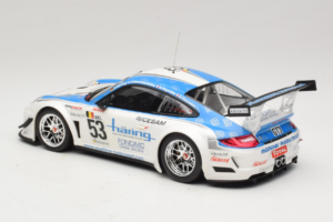 Porsche 911 997 GT3 R #53 Muhlner Motorsport P-Y. Vannelet / U. Peyroles Class Winners 24 Hours of Spa 2010 Minichamps 1:18 1 - εικόνα 5 από 6