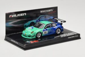 Porsche 911 997 GT3 R #44 Team Falken S. Henzler / P. Dumbreck / M. Ragginger / S. Asch 24 Hours Nurburgring 2011 Minichamps  - εικόνα 2 από 4