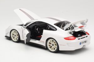 Porsche 911 997 GT3 RS 4.0 Λευκό Bburago 1:18 18-11036 Μέταλλο - εικόνα 5 από 8