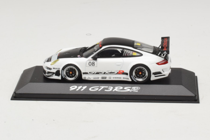 Porsche 911 997 GT3 RS #8 Λευκό Minichamps 1:43 WAP02003018 Μέταλλο
