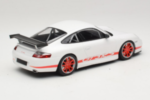 Porsche 911 996 GT3 RS Λευκό Κόκκινη Ρίγα Minichamps 1:18 155062020 Μέταλλο - εικόνα 2 από 6