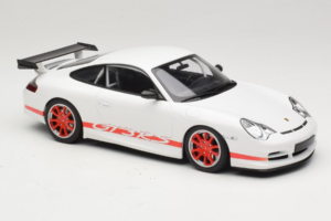 Porsche 911 996 GT3 RS Λευκό Κόκκινη Ρίγα Minichamps 1:18 155062020 Μέταλλο - εικόνα 4 από 6