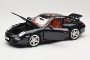Porsche 911 997 Targa Μαύρο Norev 1:18 187506 Μέταλλο - εικόνα 2 από 8