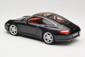 Porsche 911 997 Targa Μαύρο Norev 1:18 187506 Μέταλλο - εικόνα 7 από 8
