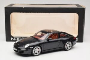 Porsche 911 997 Targa Μαύρο Norev 1:18 187506 Μέταλλο - εικόνα 8 από 8