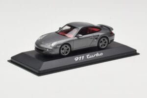 Porsche 911 997 Turbo Anthracite Grey Minichamps 1:43 WAP0200010A Μέταλλο - εικόνα 2 από 4