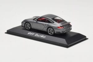 Porsche 911 997 Turbo Anthracite Grey Minichamps 1:43 WAP0200010A Μέταλλο - εικόνα 3 από 4