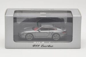 Porsche 911 997 Turbo Anthracite Grey Minichamps 1:43 WAP0200010A Μέταλλο - εικόνα 4 από 4
