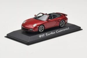 Porsche 911 997 Turbo Καμπριολέ Κόκκινο Minichamps 1:43 WAP0200130A Μέταλλο - εικόνα 2 από 4