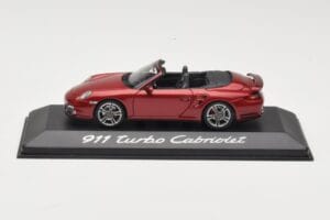 Porsche 911 997 Turbo Καμπριολέ Κόκκινο Minichamps 1:43 WAP0200130A Μέταλλο