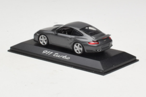 Porsche 911 997 Turbo Grey Metallic Minichamps 1:43 WAP02013116 Μέταλλο - εικόνα 3 από 4