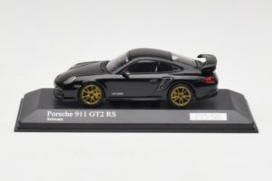 Porsche 911 997.2 GT2 RS Μαύρο με Χρυσές Ζάντες Minichamps 1:43 400069402 Μέταλλο