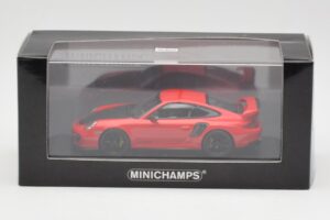 Porsche 911 997.2 GT2 RS Κόκκινο με Μαύρες Ζάντες Minichamps 1:43 400069407 Μέταλλο - εικόνα 4 από 4