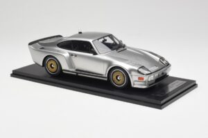 Porsche 911 930 Almeras Biturbo 3.3 Ασημί Kess 1:18 KE18005B Ρητίνη - εικόνα 4 από 6
